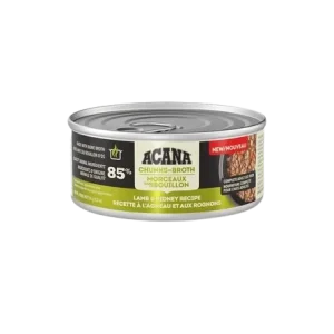 Conserve en morceaux pour chat, agneau et rognons, Acana
