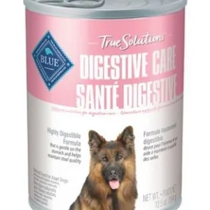 Conserve pour chiens adultes en PÂTÉ santé digestives, Blue Buffalo True Solutions 12.5 oz (354g)