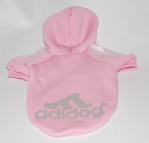 Coton ouaté Adidog rose - Image 2