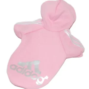 Coton ouaté Adidog rose