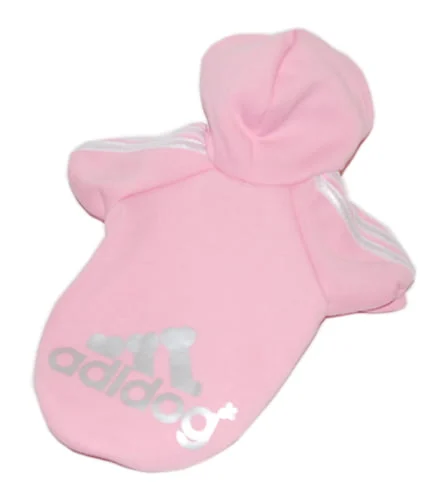 Coton ouaté Adidog rose
