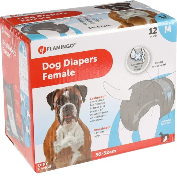 Couches-culottes jetables pour chien