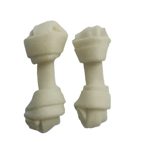 Croc Pro - Os Noués Blanc 7cm pour Chiens