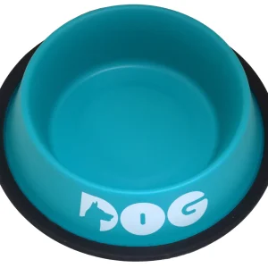 Croci - Bol Acier Paon Bleu pour Chiens