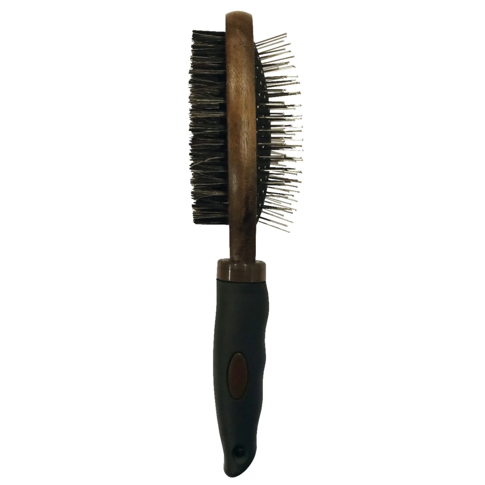 Croci - Brosse Double BARBBERSHOP pour Chien et Chat - 25x6,7x6cm