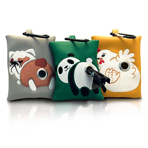 Croci - Distributeur Sac à Déjections Stanger Bulldog pour Chiens - Gris - Image 2