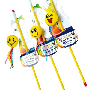 Croci - Jouet Baguette Smile pour Chats - 46cm
