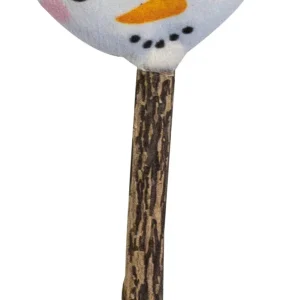 Croci - Jouet Noël Silverine Bonhomme pour Chat - 15cm
