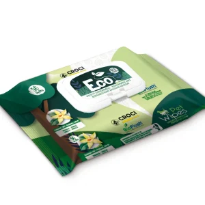 Croci - Lingettes 100% Biodégradable Argan pour Chiens et Chats - x30