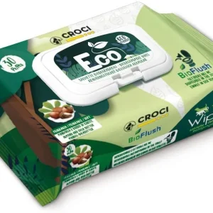 Croci - Lingettes Eco Amande et Karité pour Chiens et Chats - x31
