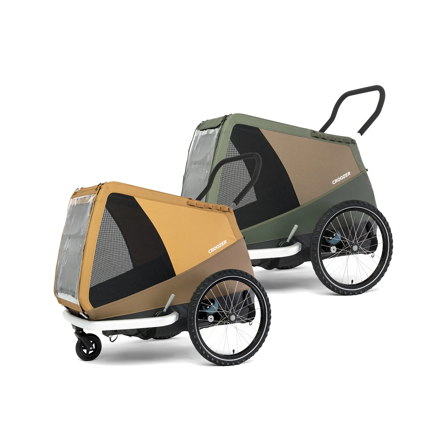 Croozer Remorque à Vélo I Chien I Commander