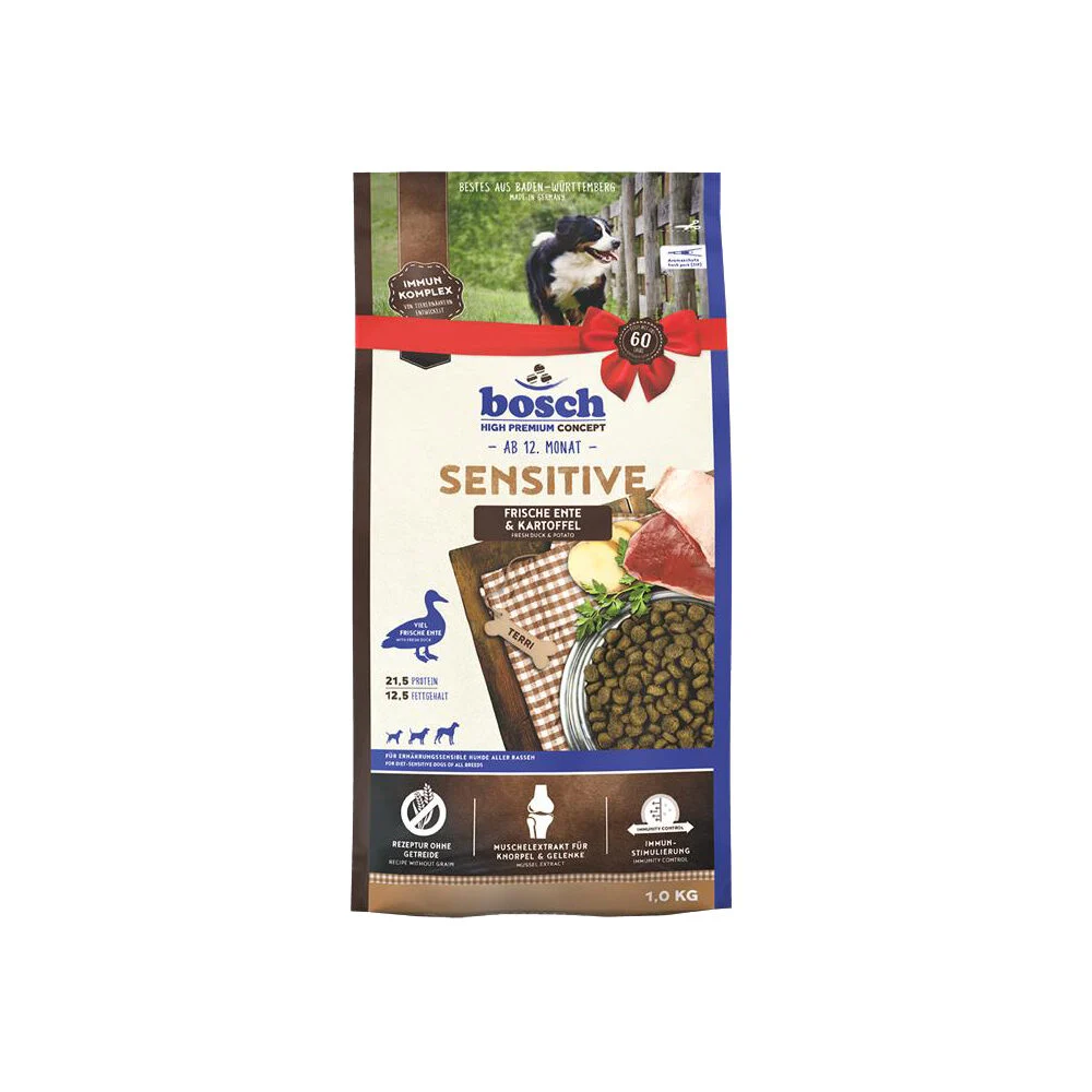 Croquettes Bosch pour chiens sensibles