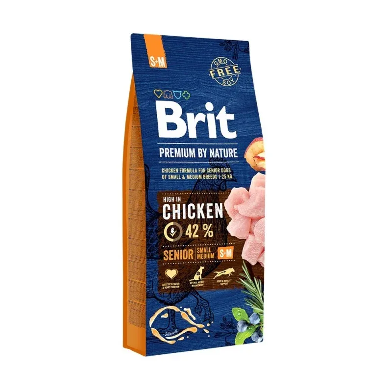 Croquettes Brit Adult Senior small/Medium – Huberland