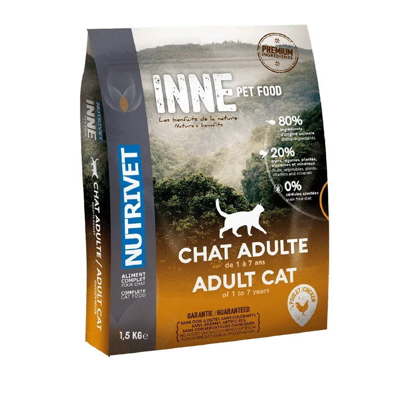 Croquettes chat poulet
