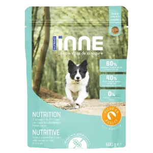 Croquettes chien nutrition au poulet 600g