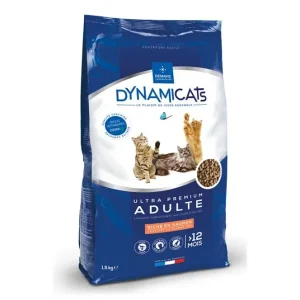 Croquettes dynmicats 1,5KG adulte – saumon