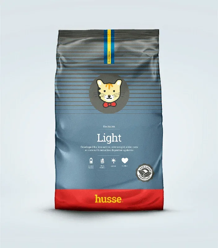 Croquettes pour chat en surpoids – Light Exclusive Husse