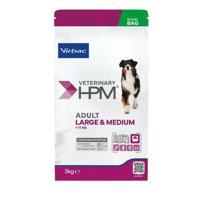 Croquettes saines pour chien adulte de grande ou moyenne taille