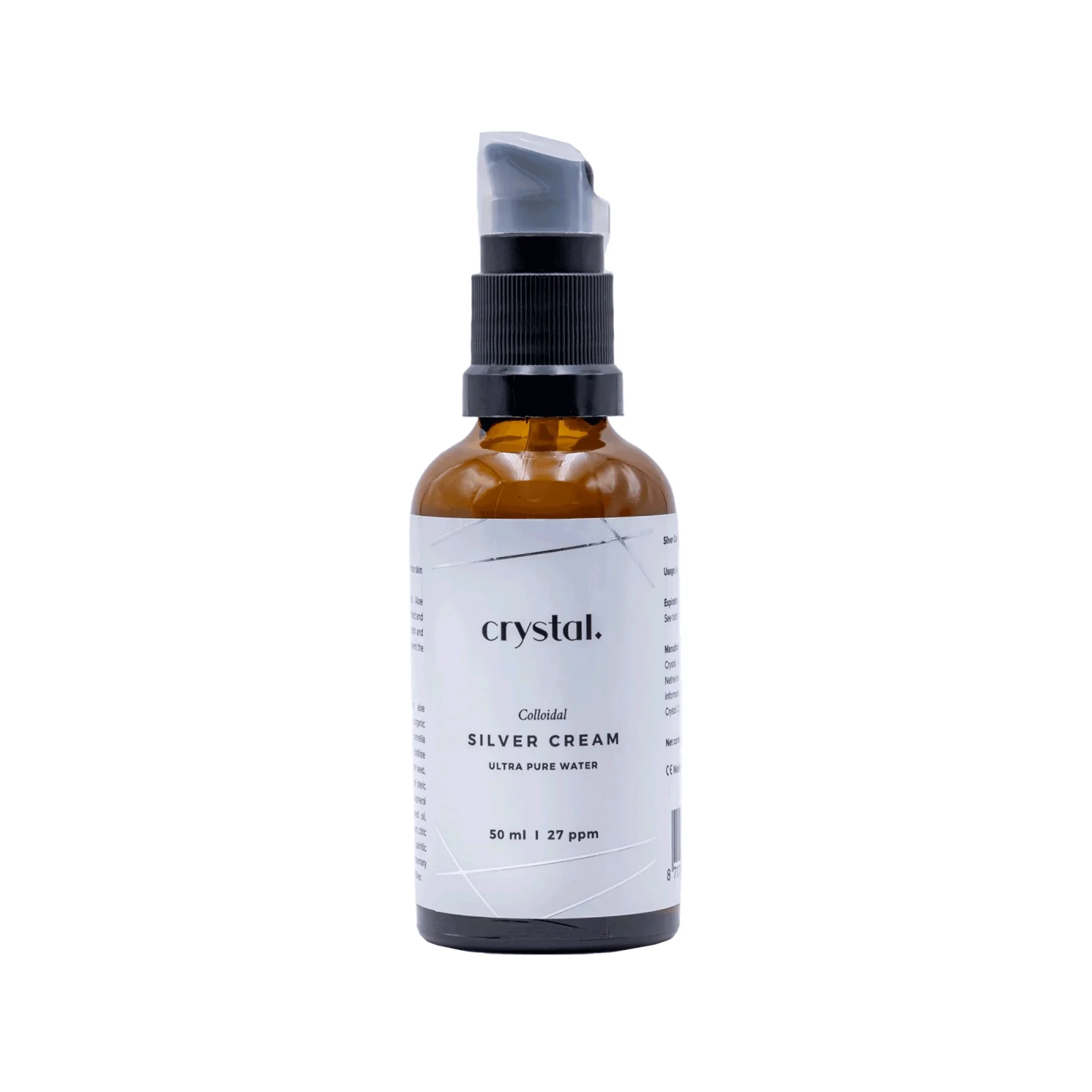 Crystal Crème d'argent colloïdal