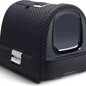 Curver Maison de toilette pour chat anthracite au meilleur prix sur fr