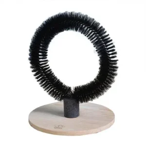 D&D Brosse de massage noire Mila pour chats – France