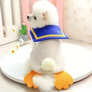 Déguisement canard petit chien