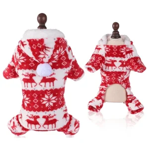 Déguisement pull de noël pour chiens