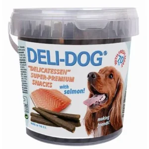 Deli-Dog Deli Dog de Saumon Snack pour Chiens 800 g – France