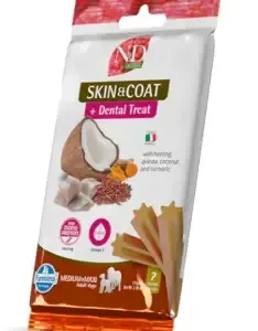 Dental Treat Vet Quinoa Skin&Coat Hareng Chien adulte – Farmina