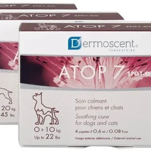 Dermoscent Atop 7 Spot-On pour chats et chiens 0>10 kg au meilleur prix sur fr