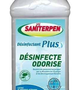 Désinfectant Plus fraîcheur verte (1 litre) – Saniterpen J’ai plus de croquettes