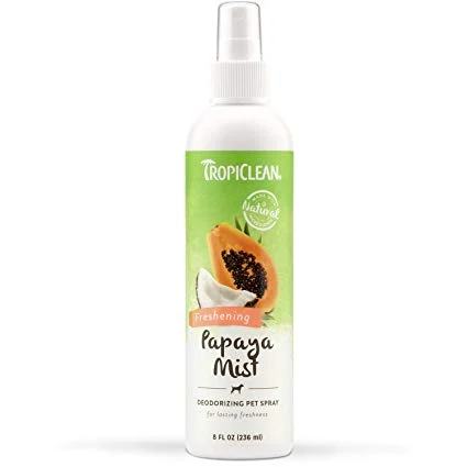 Désodorisant bruine de papaye pour chiens, 8 oz, TropiClean