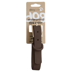 DEXYPAWS Collier Imperméable Espresso XL