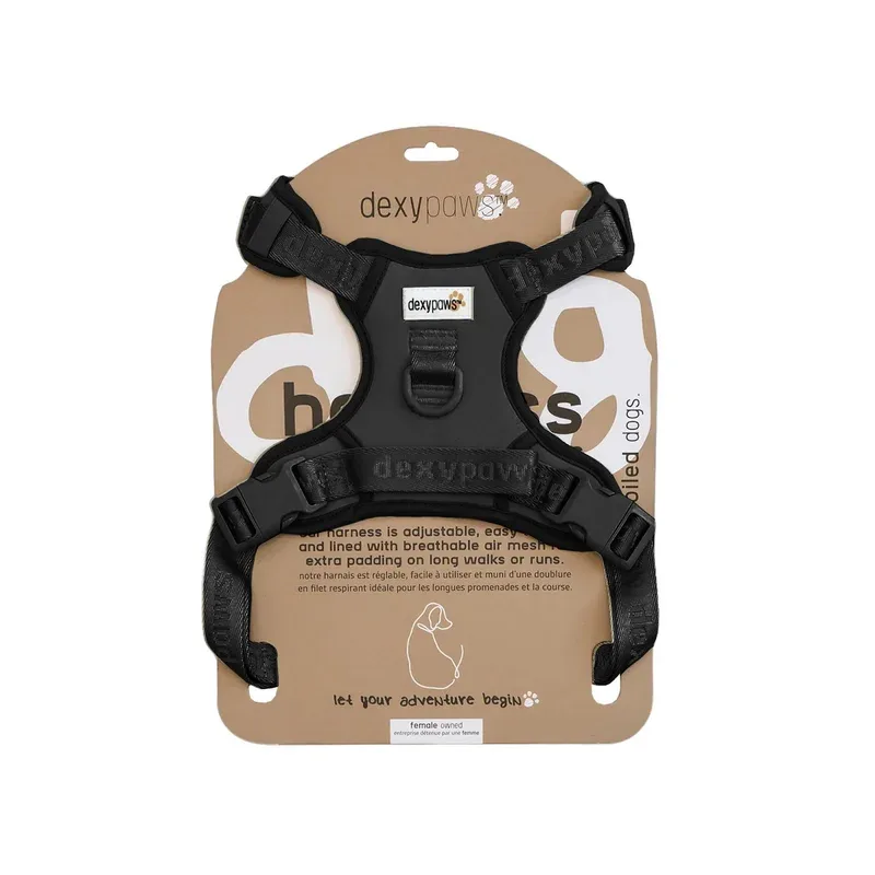 DEXYPAWS Harnais Imperméable Espresso XL