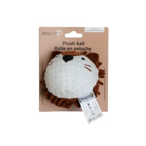 Dexypaws – Hérisson en Peluche avec Couineur et Balle Intégrée – Jouet pour Chiens