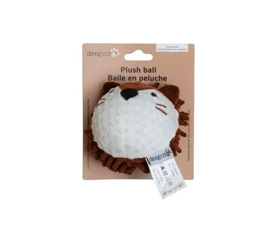 Dexypaws – Jouet – Peluche – Balle Intégrée – Hérisson – Chien