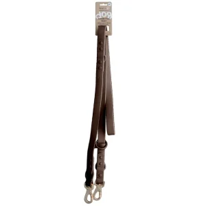 DEXYPAWS Laisse Imperméable Mains Libre Espresso 6′