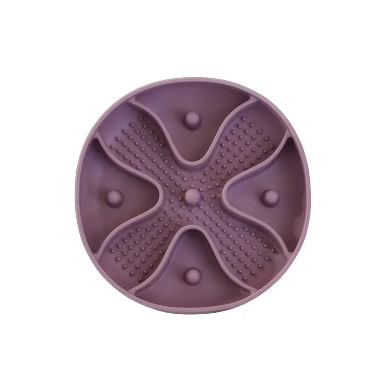 DEXYPAWS Tapis Léchange Cache-Cache Cercle Rose Poudré
