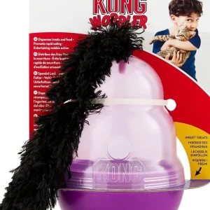Distributeur de gâterie pour chat, Wobbler Kong