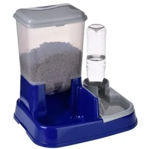 Distributeur d’eau et de nourriture 2 en 1