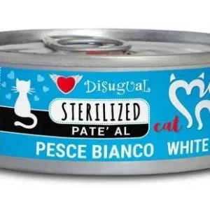 Disugual Pâté de poisson blanc pour chats stérilisés – France