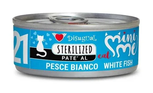 Disugual Pâté de poisson blanc pour chats stérilisés – France