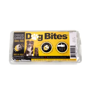 Dog Bites – Œufs de Caille – Lyophilisés – 18ct
