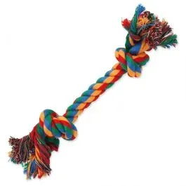 Dog Fantasy Corde Nouée 2 Noeuds – 25cm – Jouet en corde Chien – Jouets Dog Fantasy
