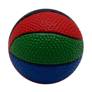Dogit Puppy Luv – Balle Multicolore Fun Toys en Latex avec Organe Sonore pour Chiens, 9.5 cm