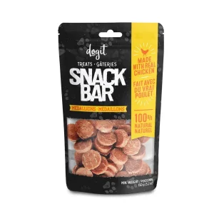 Dogit Snack Bar – Médaillons de Poulet – Gâteries à Mâcher pour Chiens