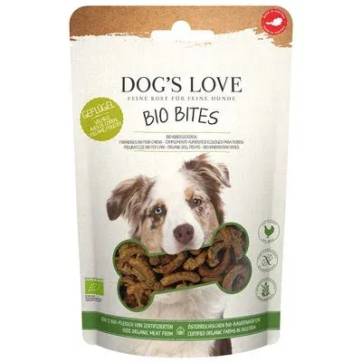 Dog’s Love Bio Bites avec volaille bio
