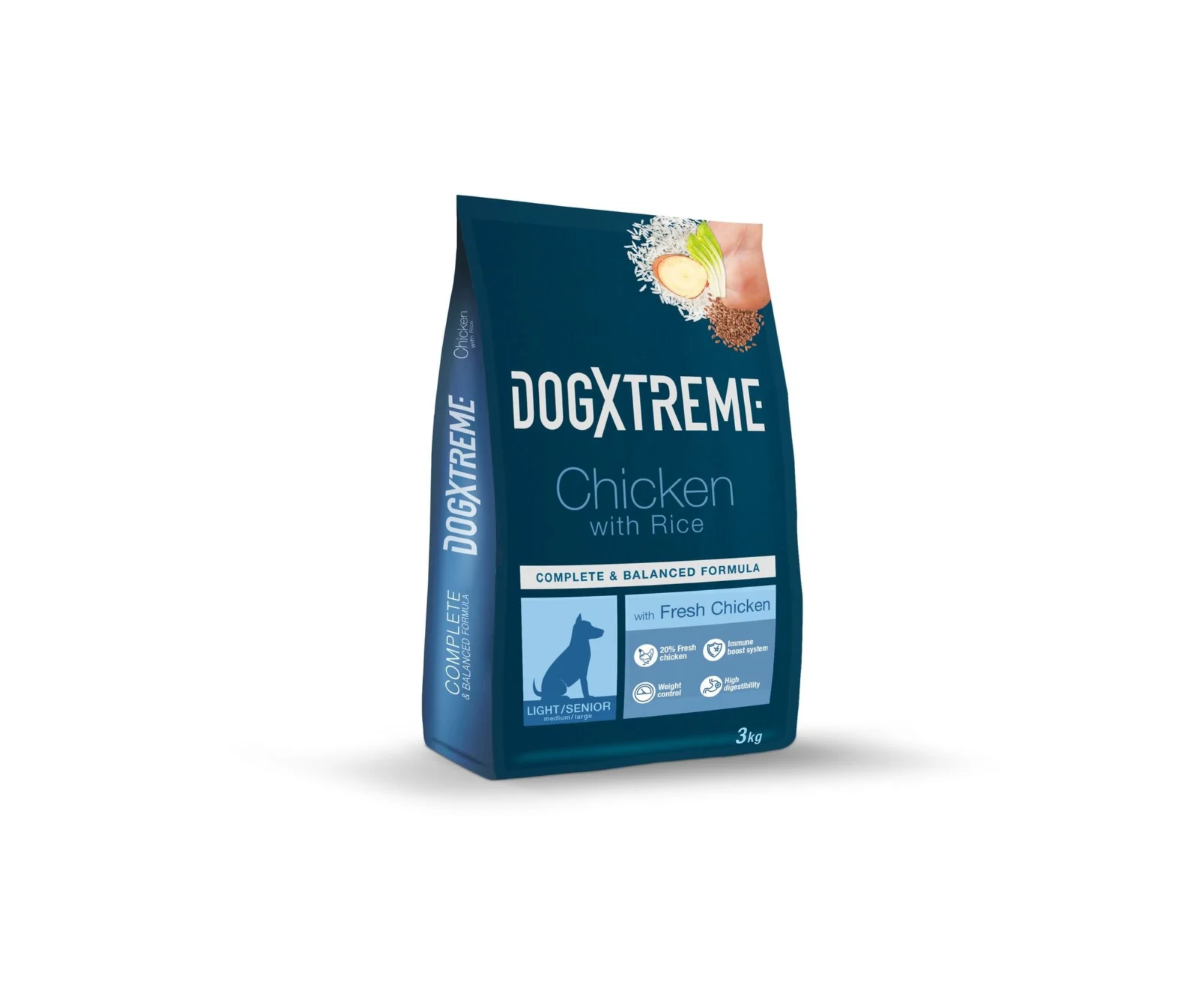 DogXtreme - Croquettes Light Senior au Poulet Frais pour Chien - Image 2
