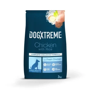 DogXtreme - Croquettes Light Senior au Poulet Frais pour Chien