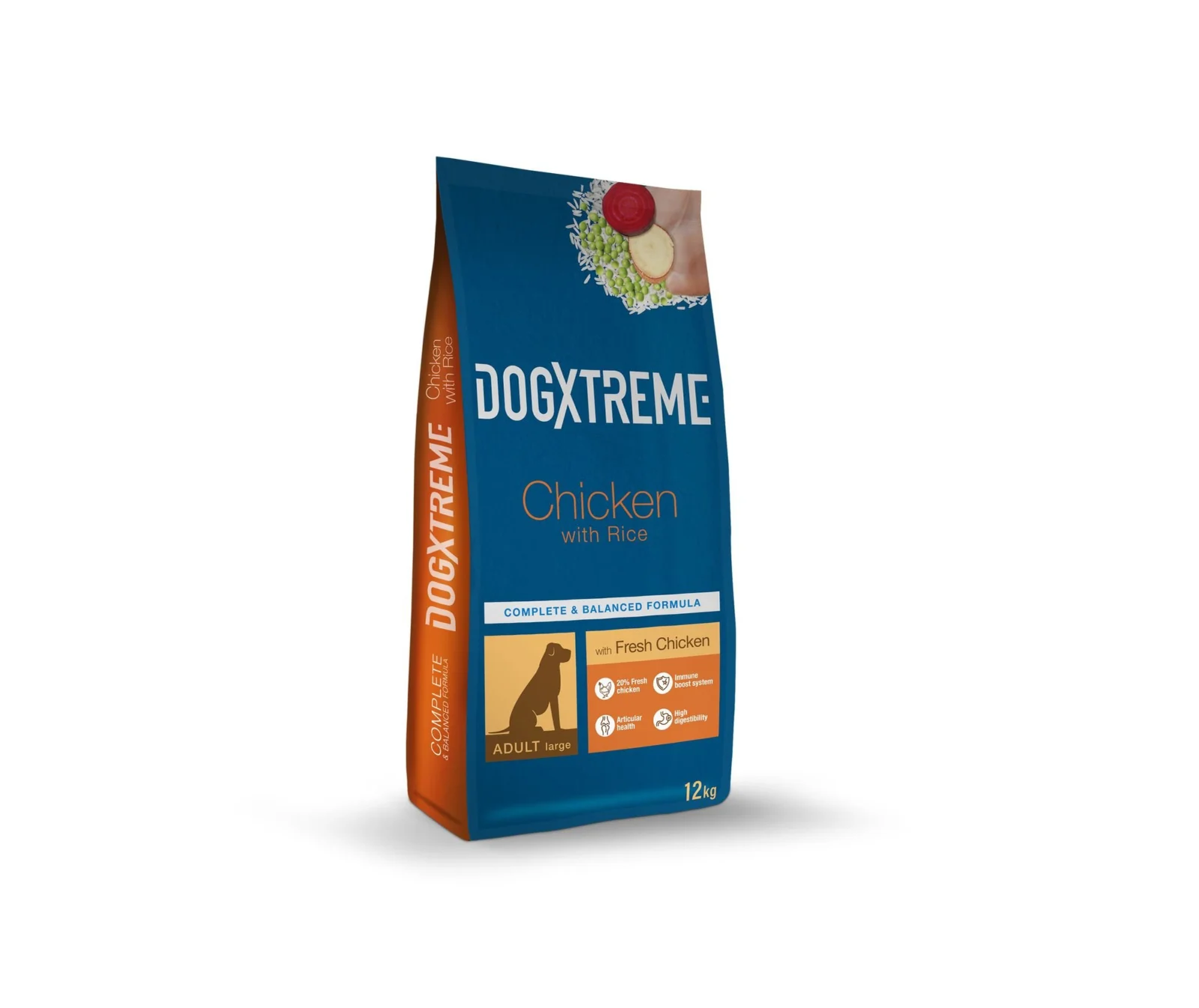 DogXtreme - Croquettes Maxi Adulte au Poulet Frais pour Chien - 12Kg - Image 2